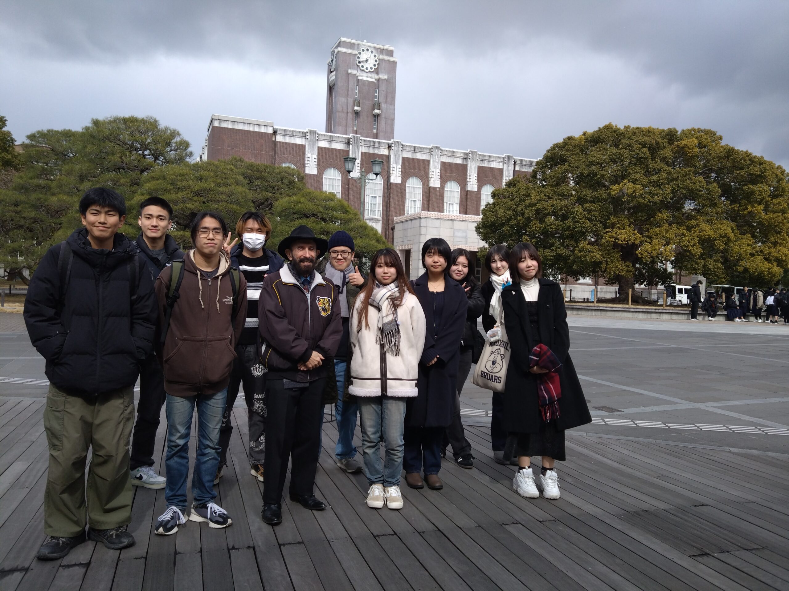 京都大学医学部訪問